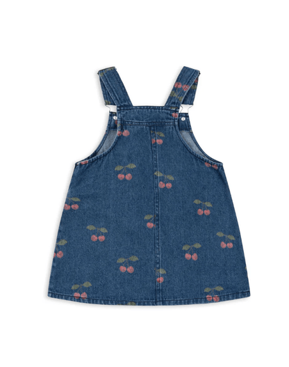 Konges Sløjd MAGOT OVERALLS DRESS GOTS - Ma Grande Cerise Denim Konges Sløjd