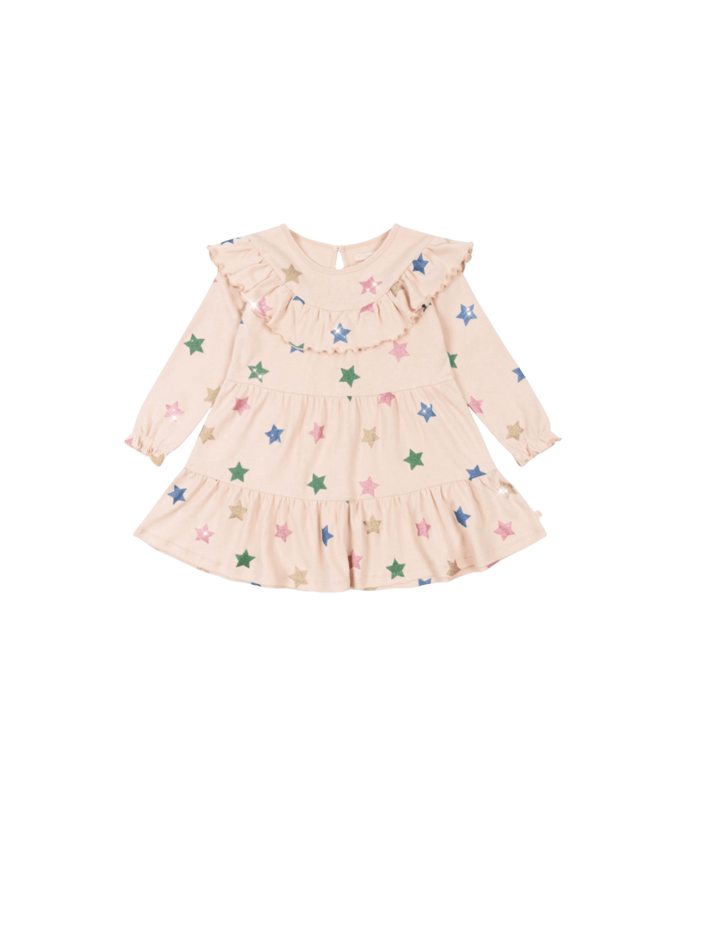 Konges Sljd Malli Glitter Dress GOTS - Star Glitter | Vaaleanpunainen | 18 Months Konges Sljd Malli Glitter Dress GOTS - Star Glitter | Vaaleanpunainen | 18 Months