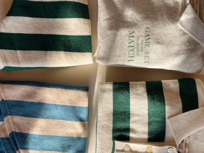 Konges Sløjd MANIS POLO - pine grove stripe Konges Sløjd New Collection