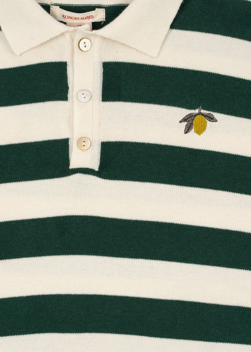 Konges Sløjd MANIS POLO - pine grove stripe Konges Sløjd New Collection