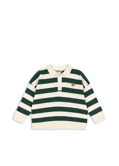 Konges Sløjd MANIS POLO - pine grove stripe Konges Sløjd New Collection