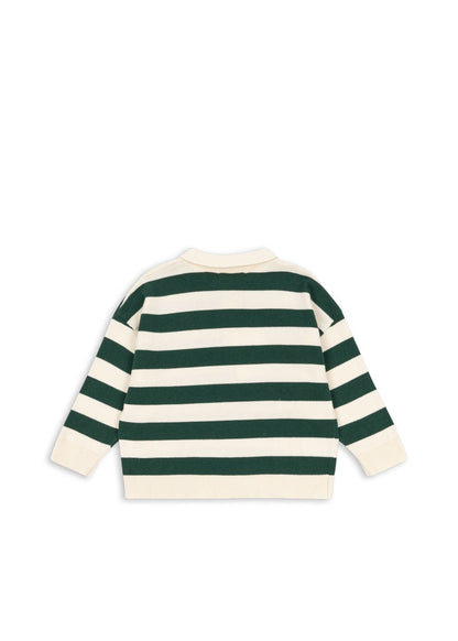 Konges Sløjd MANIS POLO - pine grove stripe Konges Sløjd New Collection