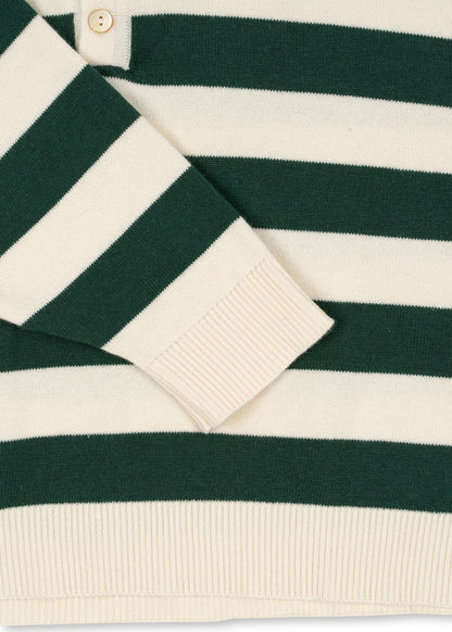 Konges Sløjd MANIS POLO - pine grove stripe Konges Sløjd New Collection