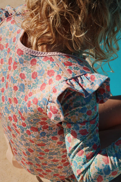 Konges Sløjd MANUCA LS SWIMSUIT GRS - fiola Konges Sløjd