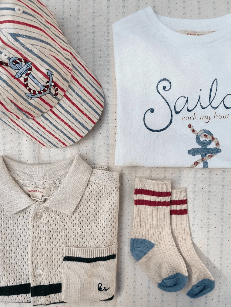 Konges Sløjd Marlon Cap Antique Stripe Konges Sløjd