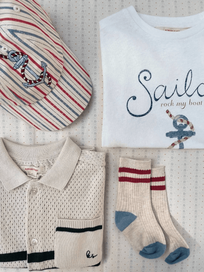 Konges Sløjd Marlon Cap Antique Stripe Konges Sløjd