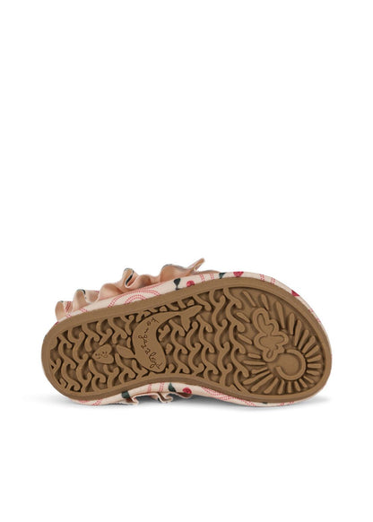 Konges Sløjd Merle Frill swim shoes - Cherry pink motif Konges Sløjd