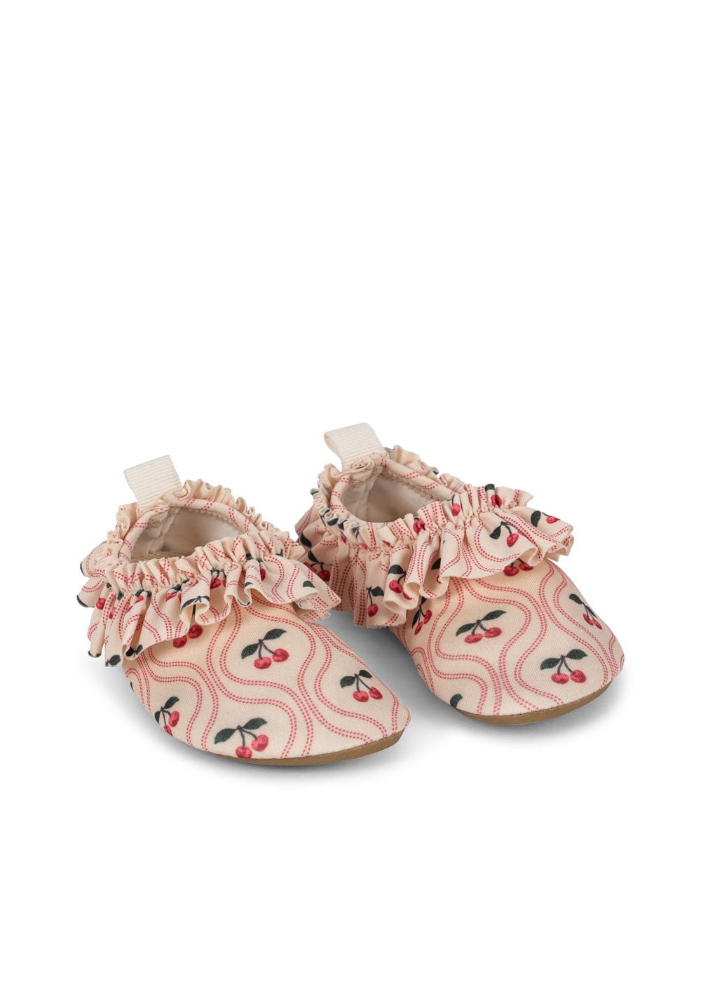 Konges Sløjd Merle Frill swim shoes - Cherry pink motif Konges Sløjd