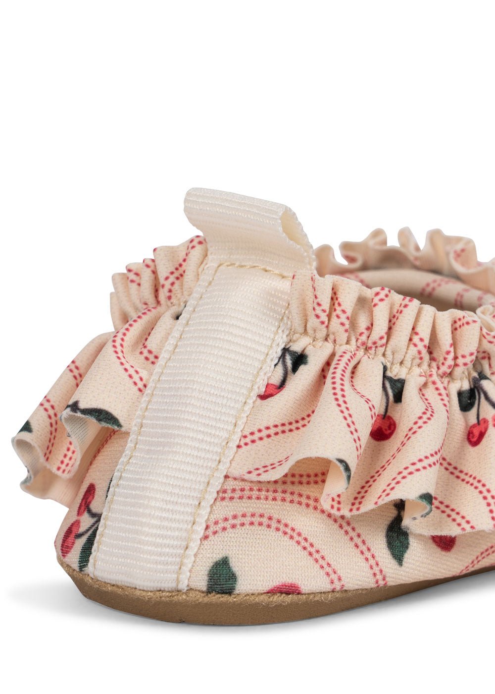 Konges Sløjd Merle Frill swim shoes - Cherry pink motif Konges Sløjd