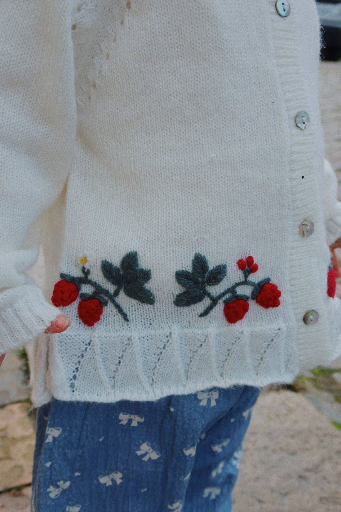 Konges Sløjd MINIA CARDIGAN - bright white Konges Sløjd New Collection