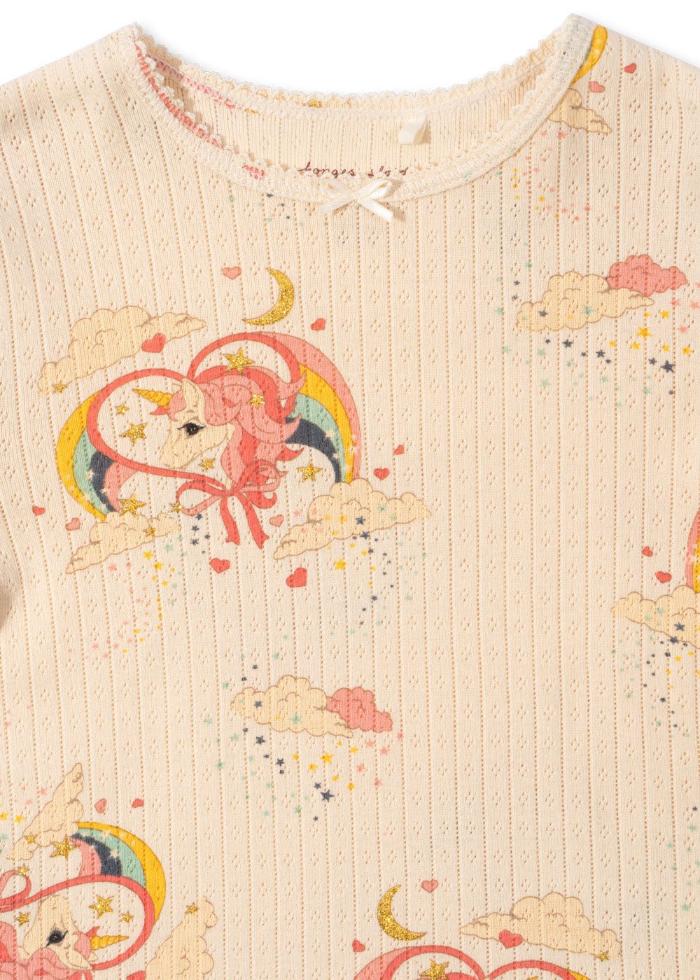 Konges Sløjd Minnie Glitter Blouse GOTS - Horn Stars Konges Sløjd