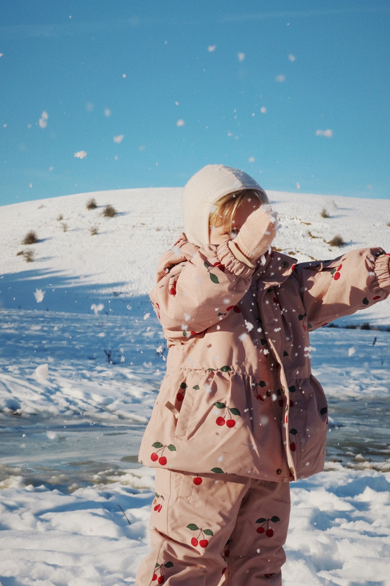 Konges Sløjd MISMOU FRILL JACKET - ma grande cerise blush Konges Sløjd