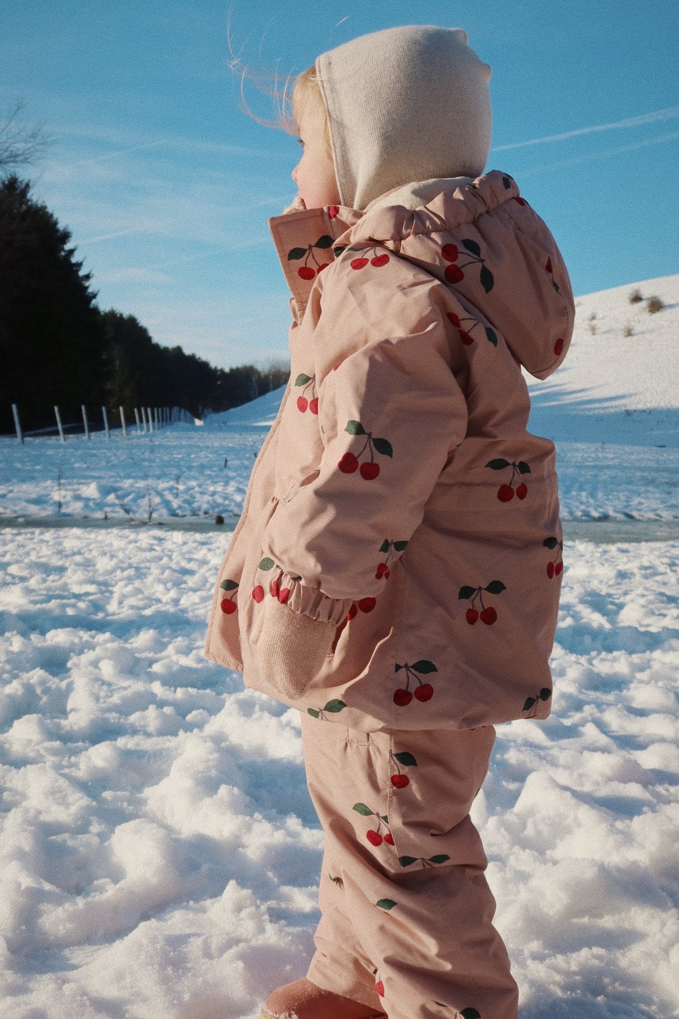 Konges Sløjd MISMOU FRILL JACKET - ma grande cerise blush Konges Sløjd