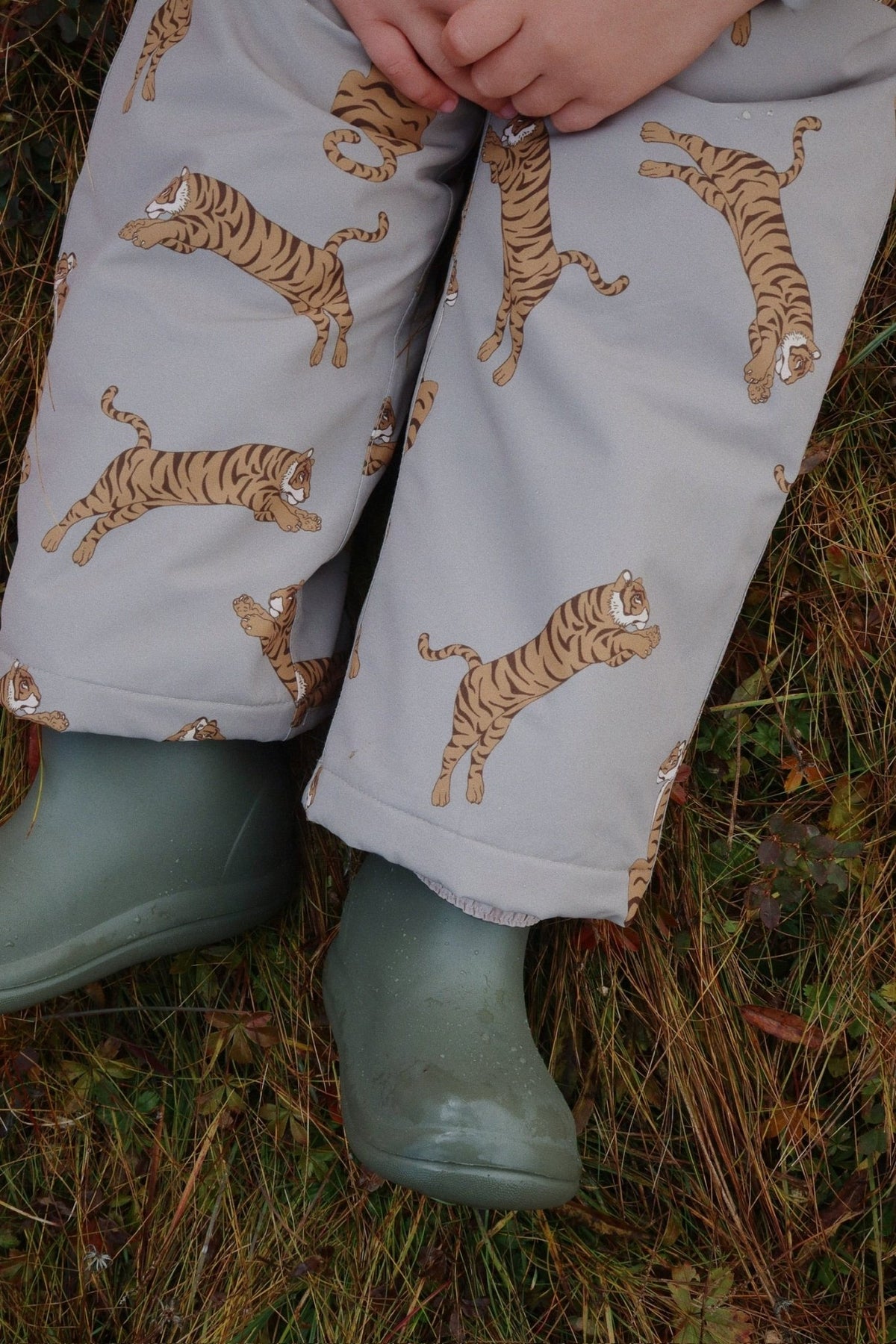 Konges Sløjd MISMOU SNOW PANTS - tiger oak Konges Sløjd