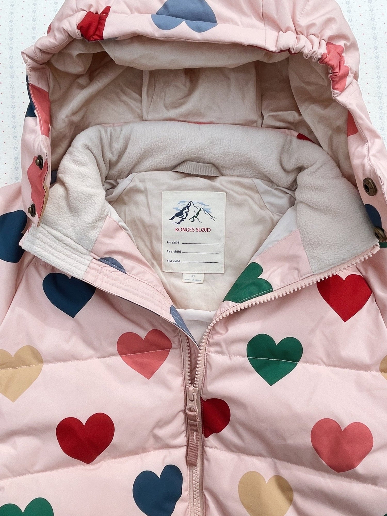 Konges Sløjd NUKA JACKET - coeur rose coloré Konges Sløjd New Collection