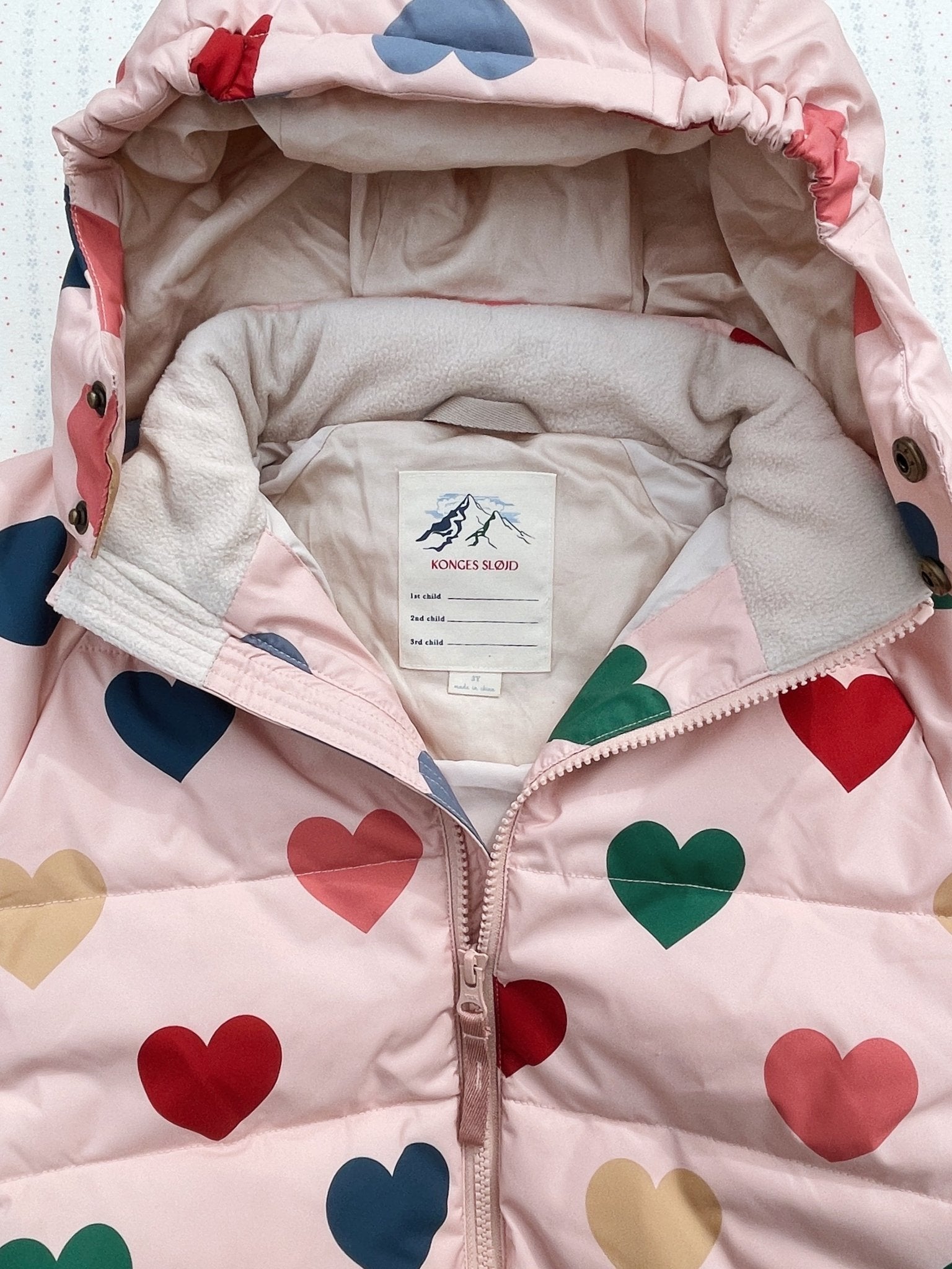 Konges Sløjd NUKA JACKET - coeur rose coloré Konges Sløjd New Collection