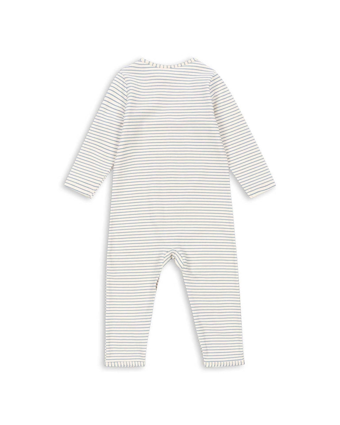 konges sløjd organic basic onesie in stripe bluie konges sløjd
