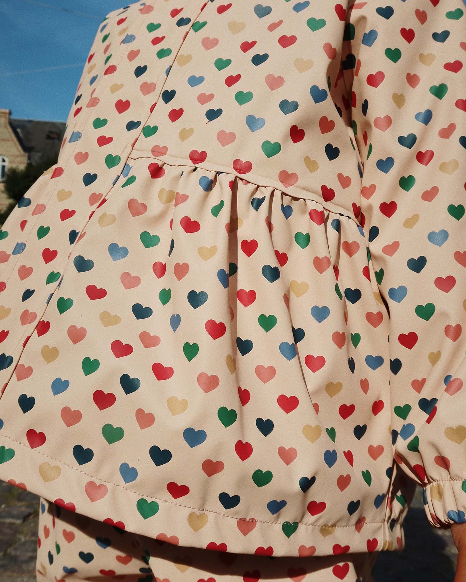 Konges Sløjd palme rainy set in coeur colorè frappe Konges Sløjd