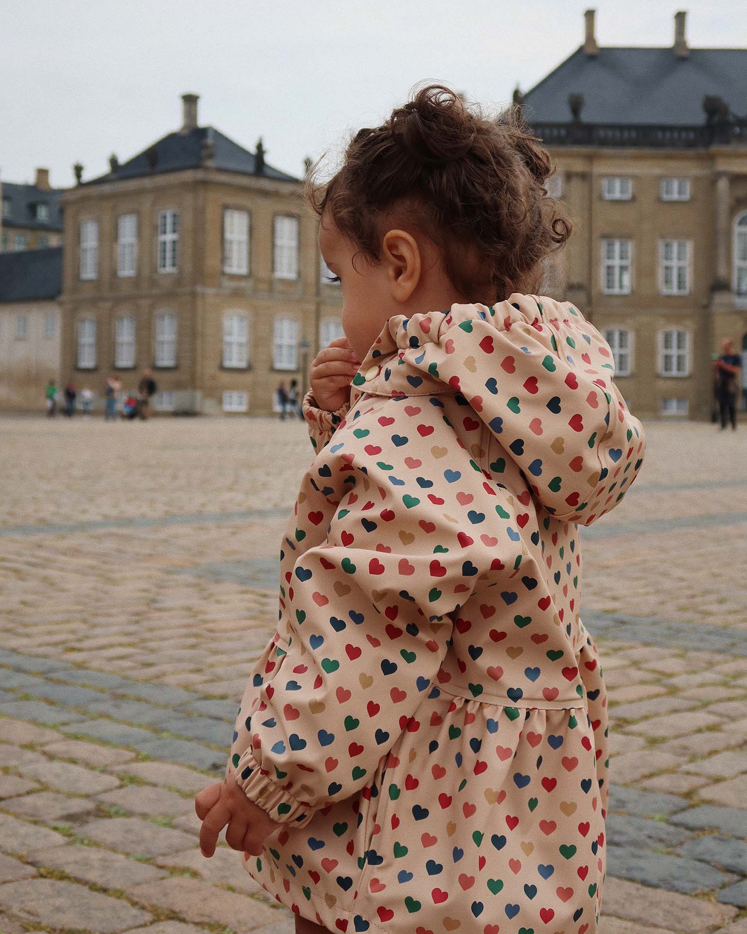 Konges Sløjd palme rainy set in coeur colorè frappe Konges Sløjd