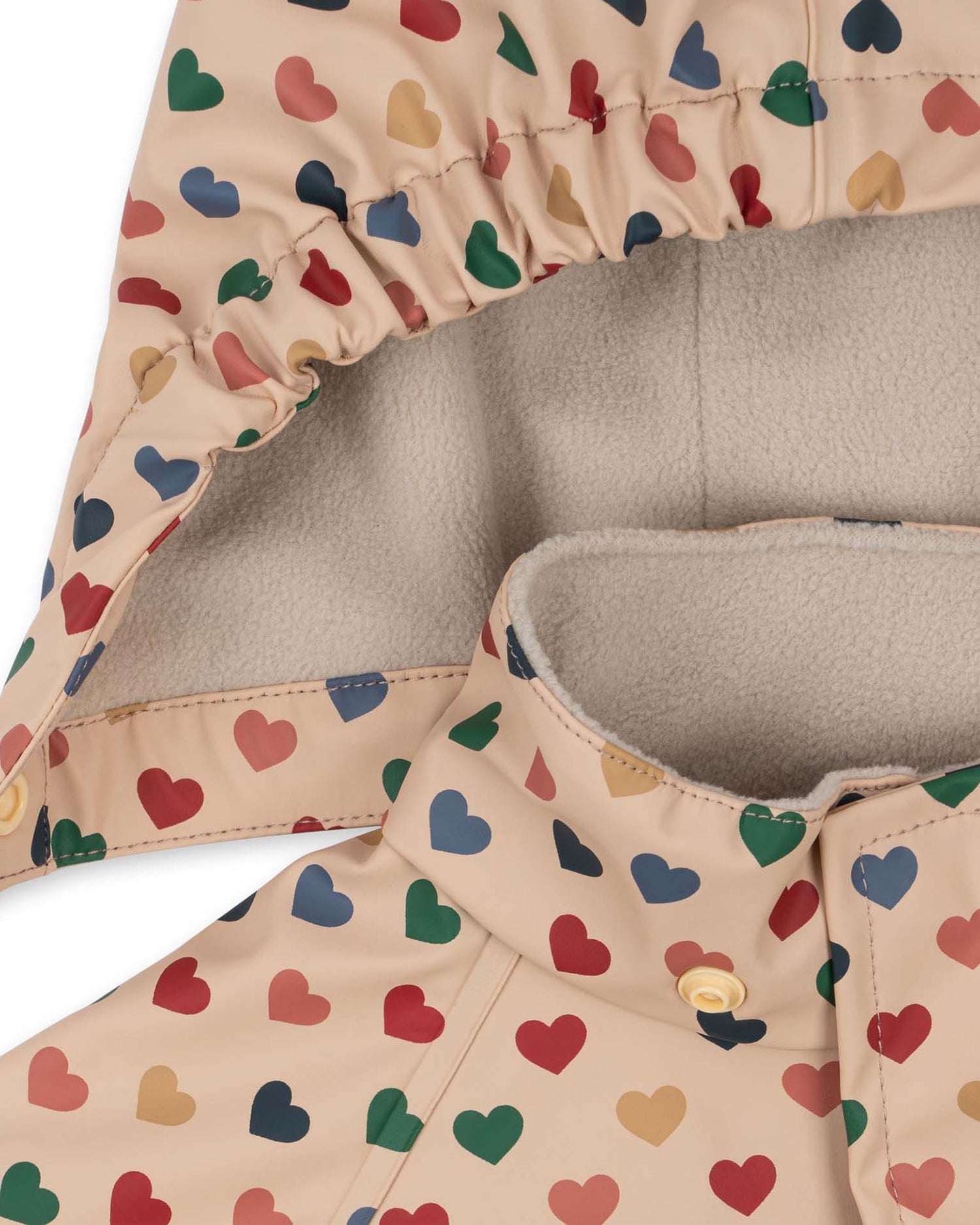 Konges Sløjd palme rainy set in coeur colorè frappe Konges Sløjd