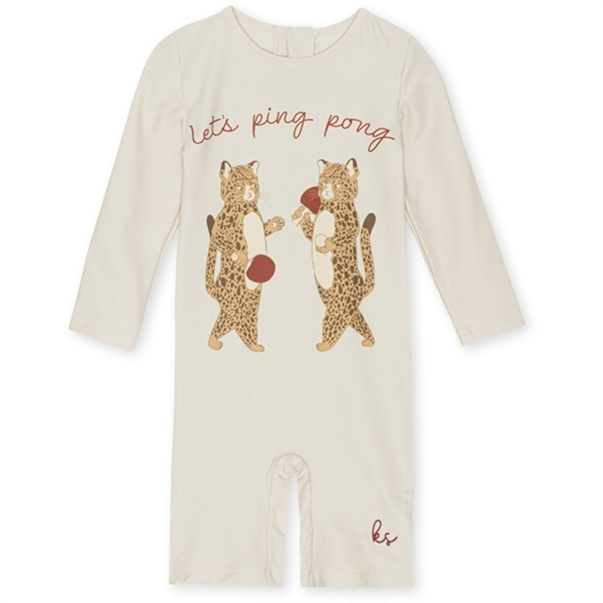 Konges Sløjd Ping Pong Aster UV Swim Onesie Konges Sløjd - enjoykidsus