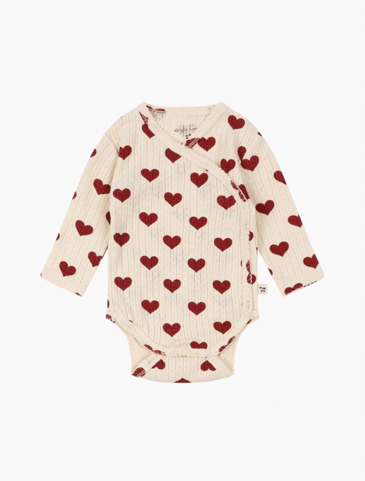 Konges Sløjd Newborn Minnie Kimono Bodysuit - Amour Rouge Konges Sløjd