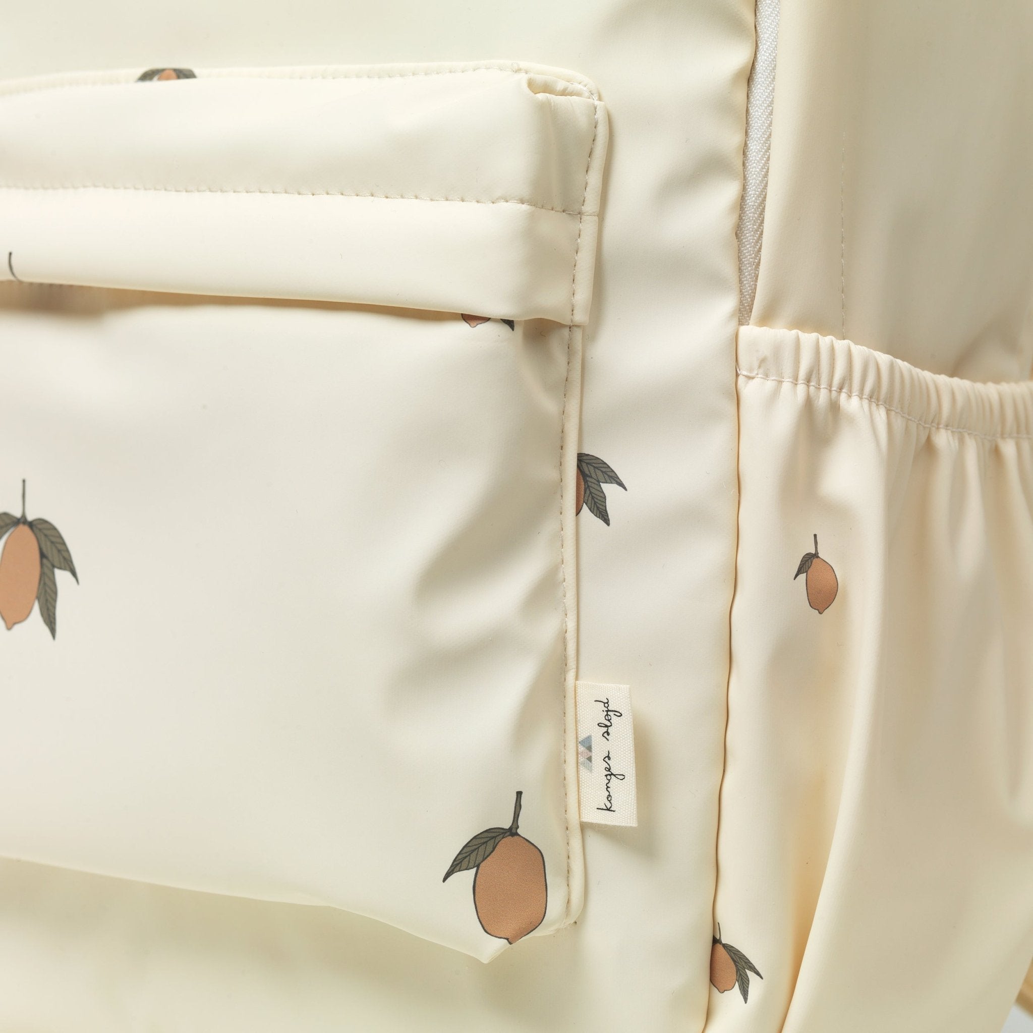 Konges Slojd Rainy Backpack Lemon | Water - Repellent Kids Backpack Konges Sløjd
