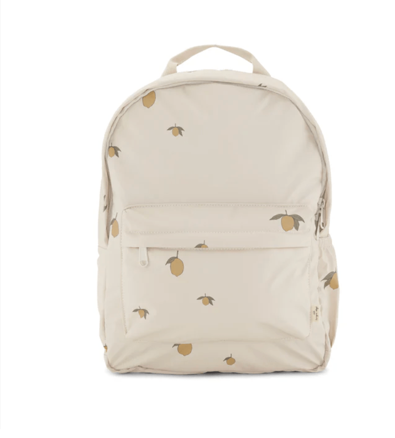 Konges Slojd Rainy Backpack Lemon | Water - Repellent Kids Backpack Konges Sløjd