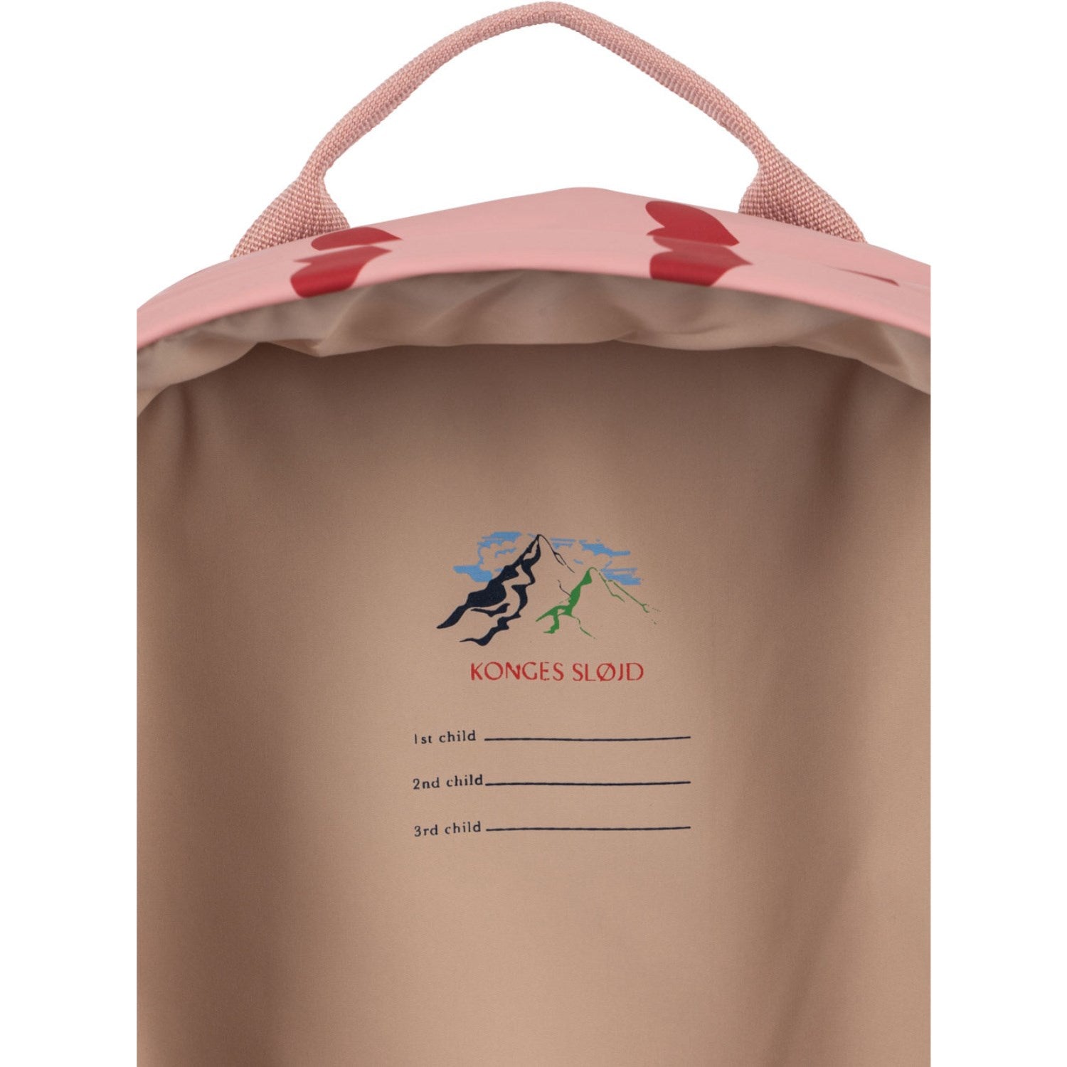 Konges Sløjd Rainy Kids Backpack Midi - Amour Pink Konges Sløjd