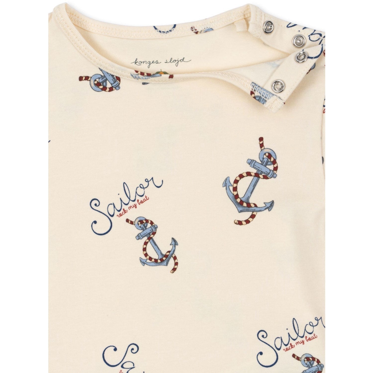 Konges Sløjd Rock My Boat SS Bodysuit GOTS – Basic Konges Sløjd