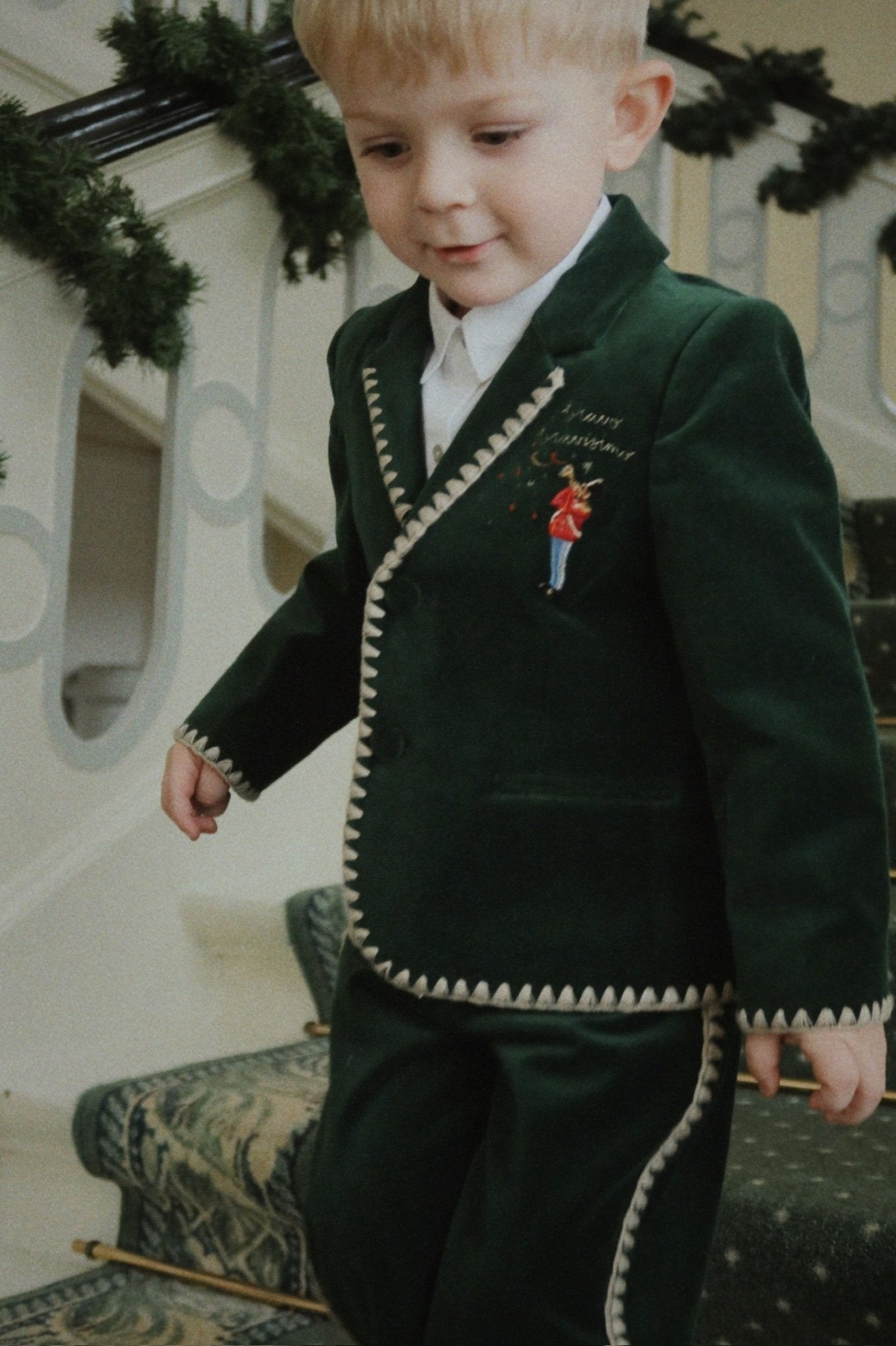 konges sløjd ROCKY PANTS - dark green konges sløjd