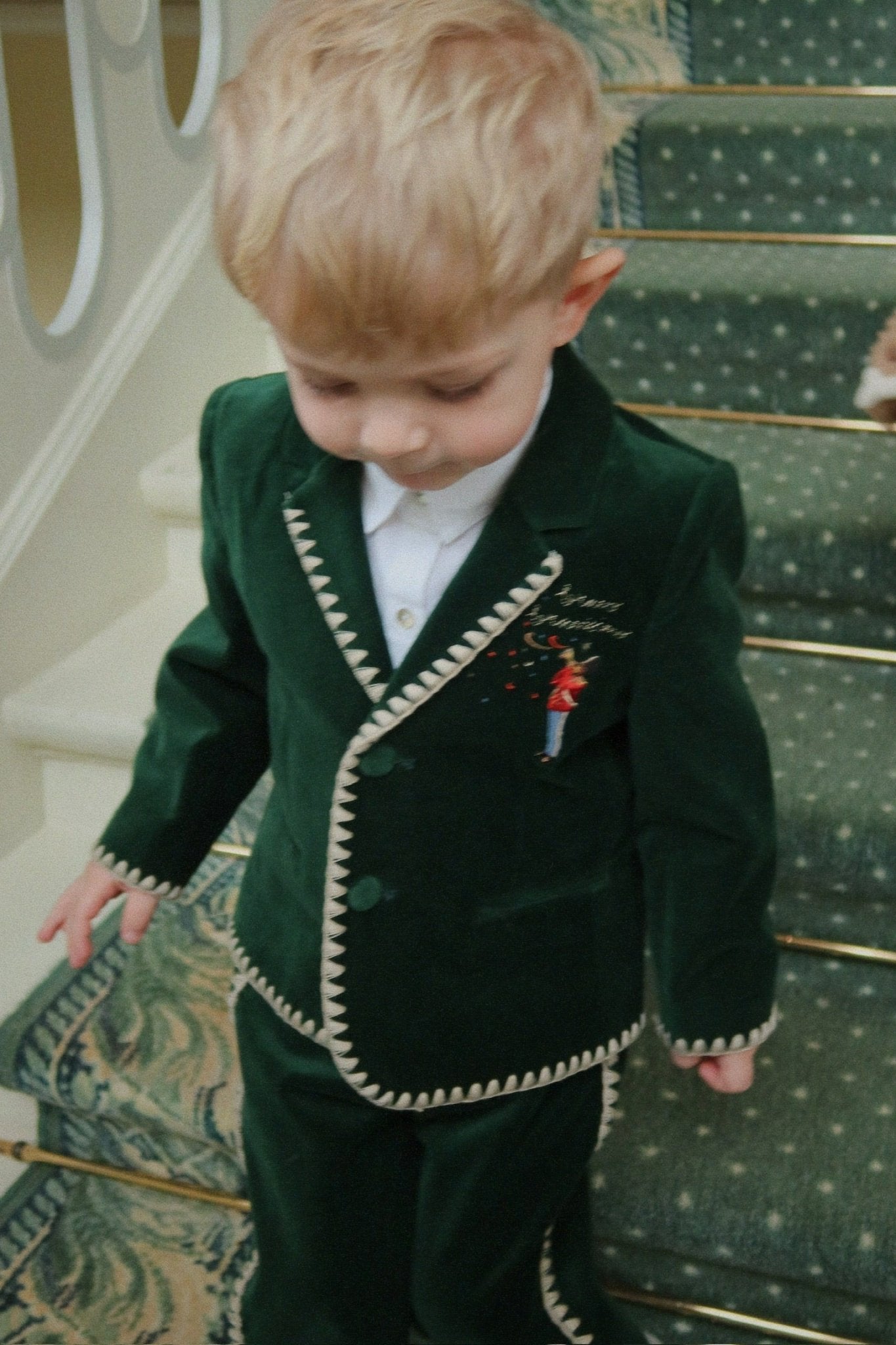 konges sløjd ROCKY PANTS - dark green konges sløjd