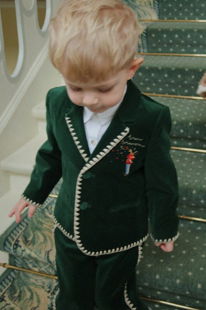 konges sløjd ROCKY PANTS - dark green konges sløjd