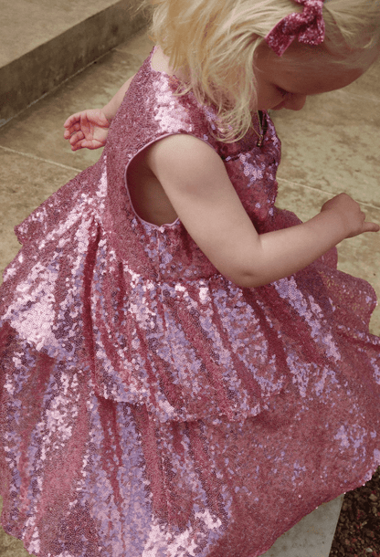 Konges Sløjd Rosie Dress – Rose Sequin Konges Sløjd New Collection