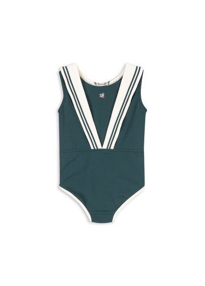 Konges Sløjd SAILOR SWIMSUIT - sea moss Konges Sløjd New Collection