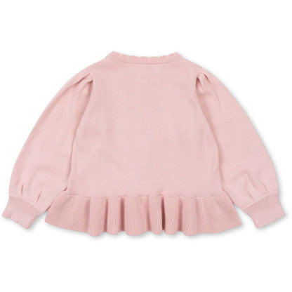 Konges Sløjd Silver Pink Soleil Knit Cardigan Gots Konges Sløjd - enjoykidsus