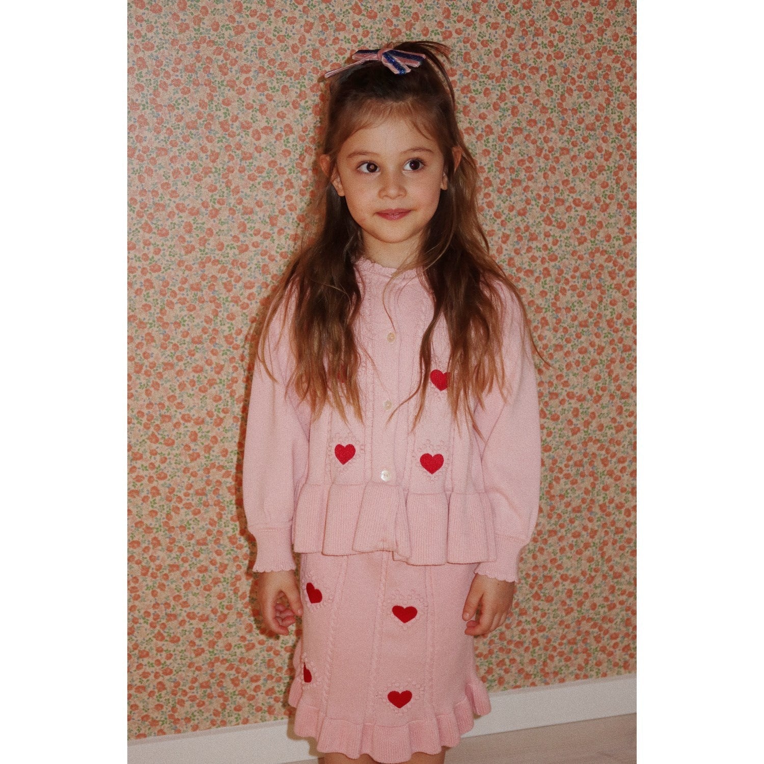 Konges Sløjd Silver Pink Soleil Knit Skirt Gots Konges Sløjd