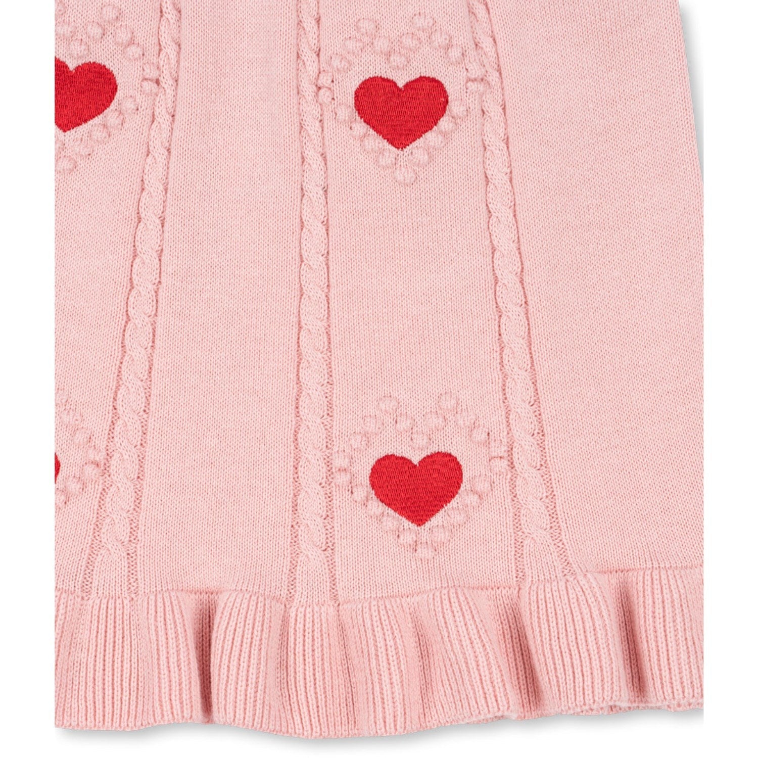 Konges Sløjd Silver Pink Soleil Knit Skirt Gots Konges Sløjd