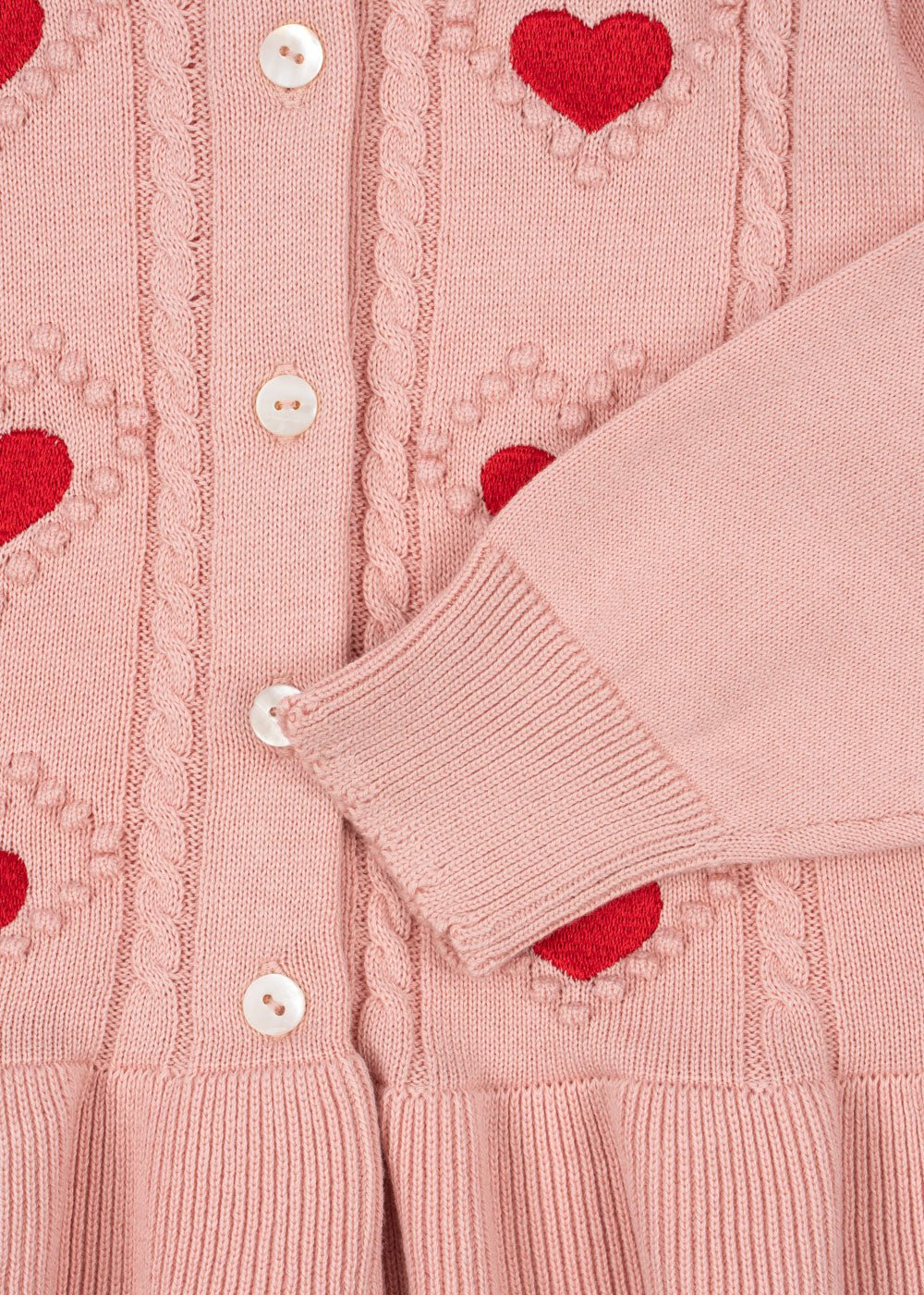 Konges Sløjd SOLEIL CARDIGAN - silver pink Konges Sløjd New Collection