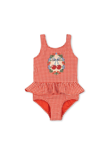 Konges Sløjd SOLINE SWIMSUIT - fiery red Konges Sløjd