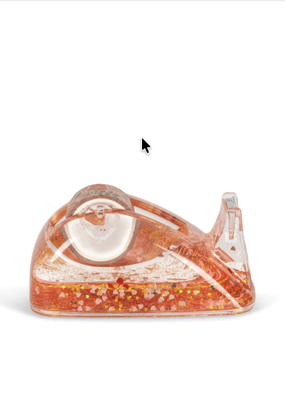 Konges Sløjd Sparkle Splash Tape Dispenser – Red Konges Sløjd