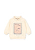 Konges Sløjd SPOTTY LONG SLEEVE POLO - buttercream Konges Sløjd New Collection