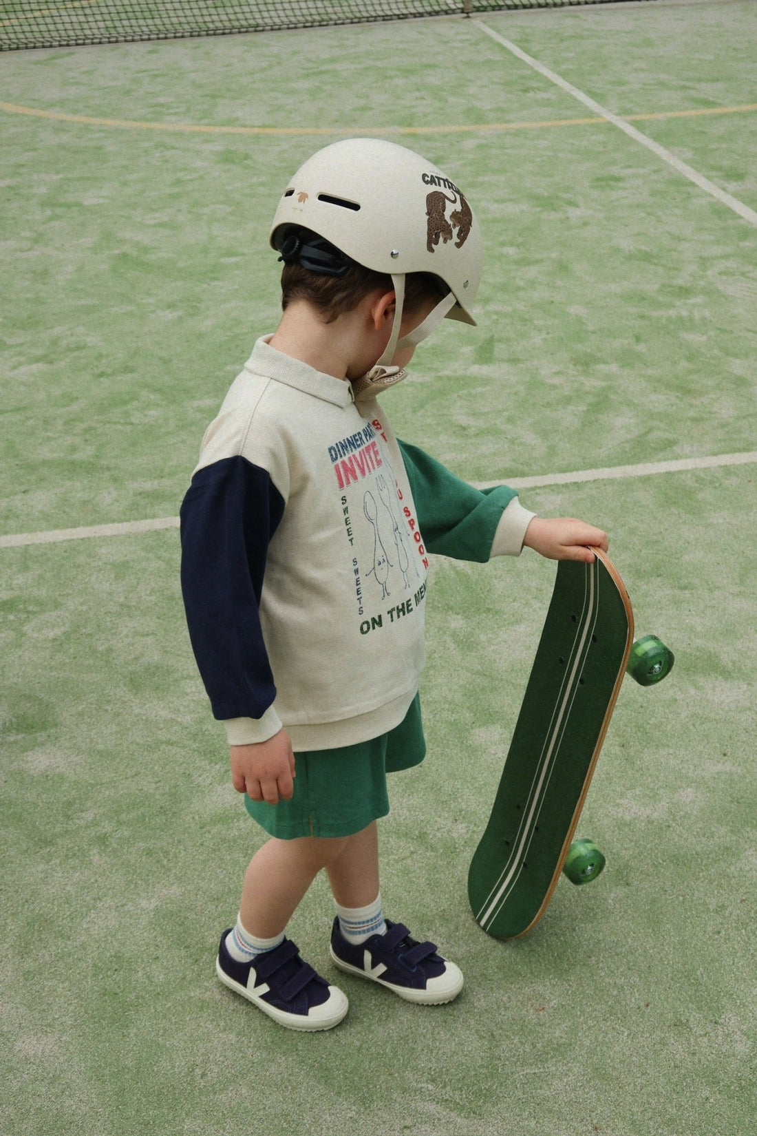 Konges Sløjd SPOTTY LONG SLEEVE POLO - multi color Konges Sløjd New Collection