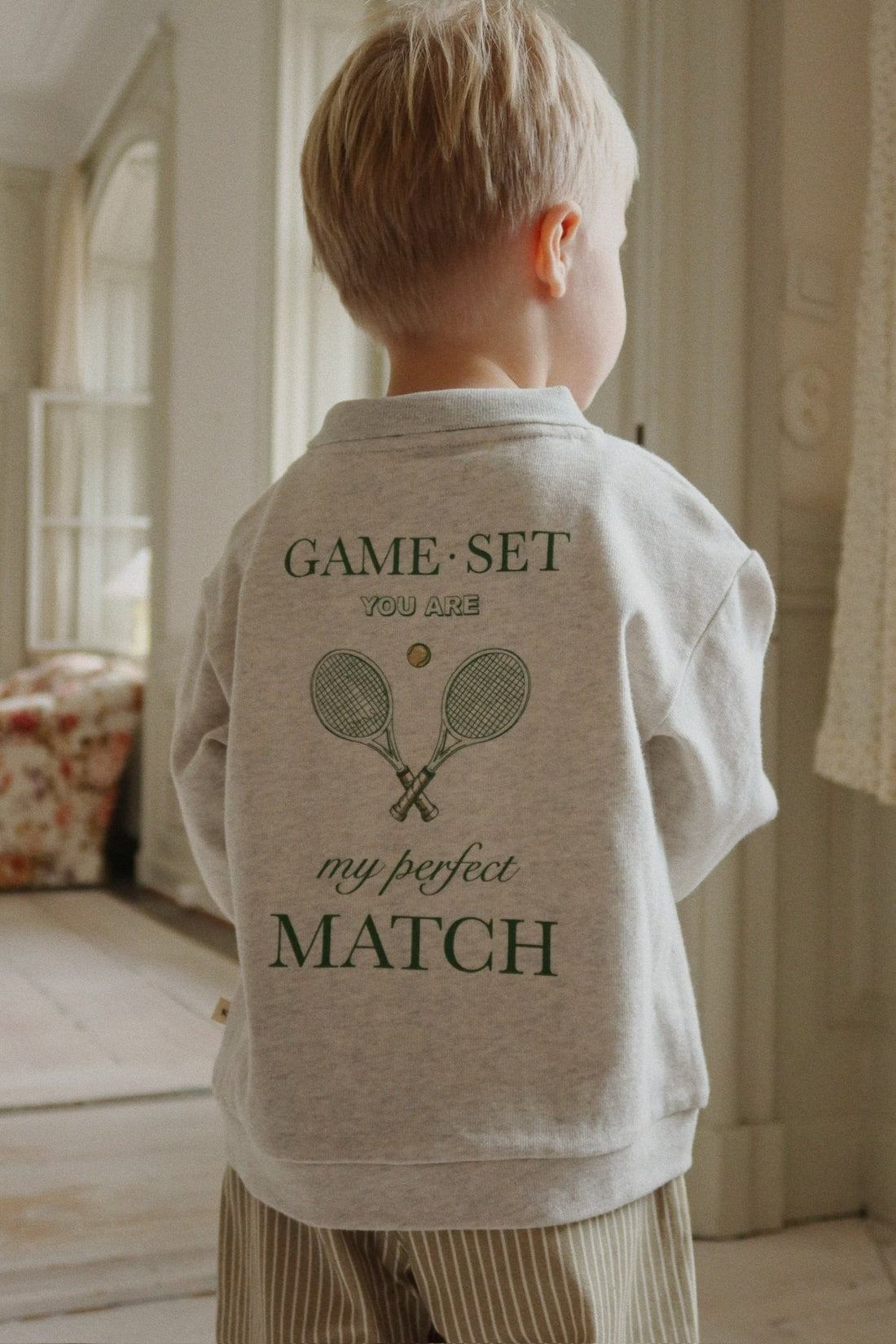 Konges Sløjd SPOTTY POLO - off white melange Konges Sløjd New Collection