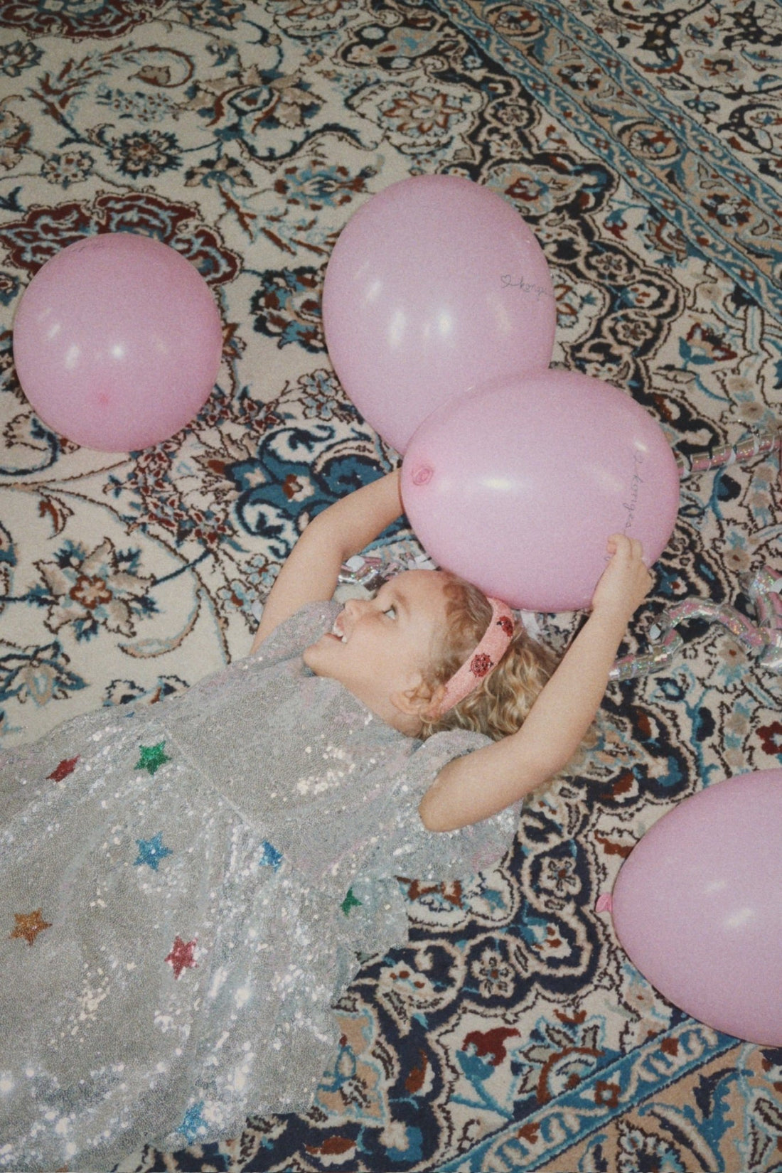 Konges Sløjd STARLA STARDUST DRESS - star sequin silver Konges Sløjd New Collection