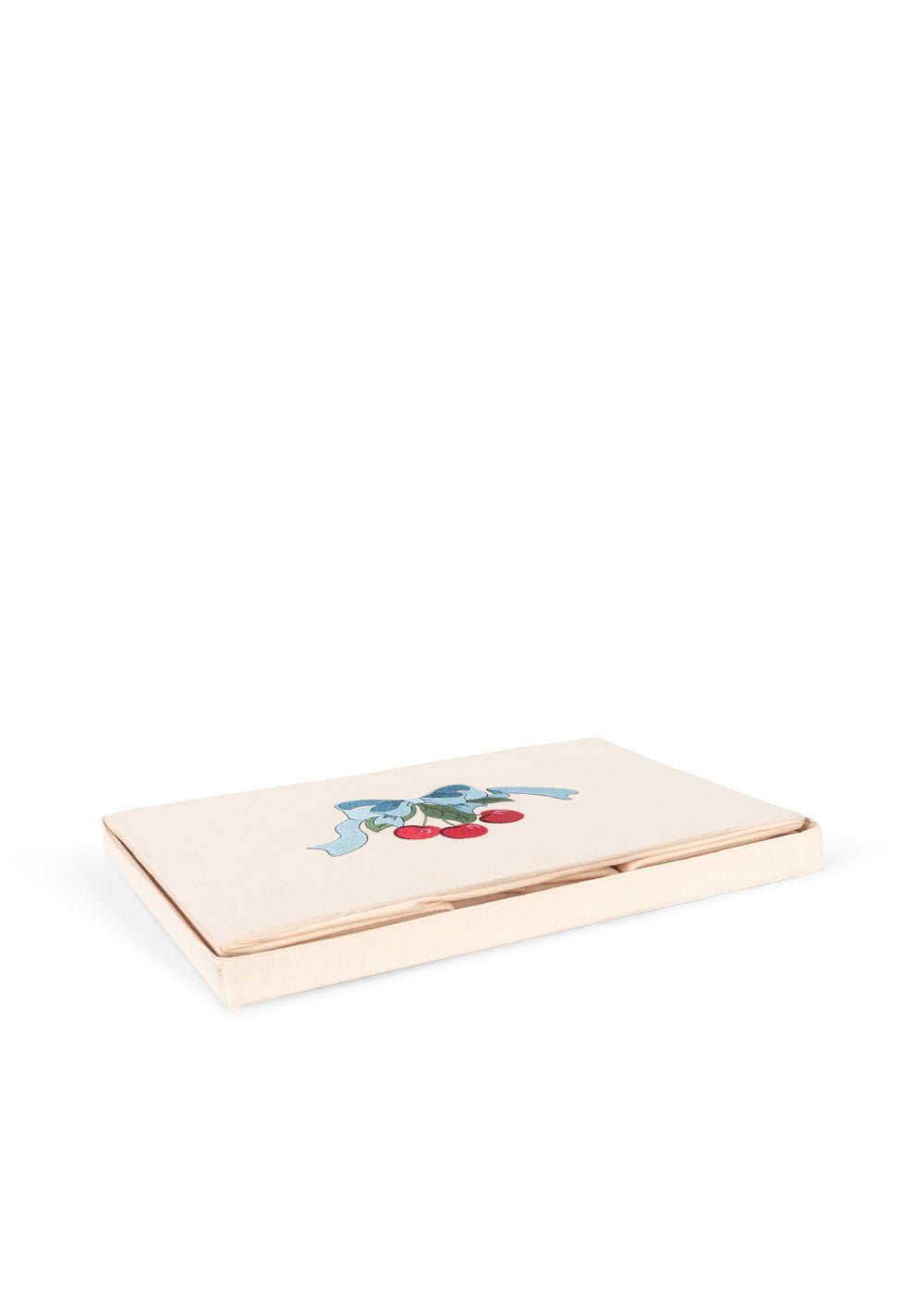 Konges Sløjd STORAGE BASKET LARGE - cherry bow Konges Sløjd