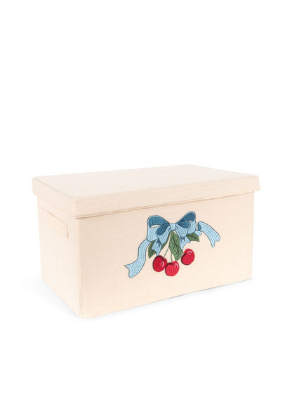 Konges Sløjd STORAGE BASKET SMALL - cherry Konges Sløjd