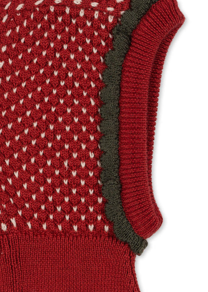 Konges Sløjd STRAWBERRY BALACLAVA - true red New Collection