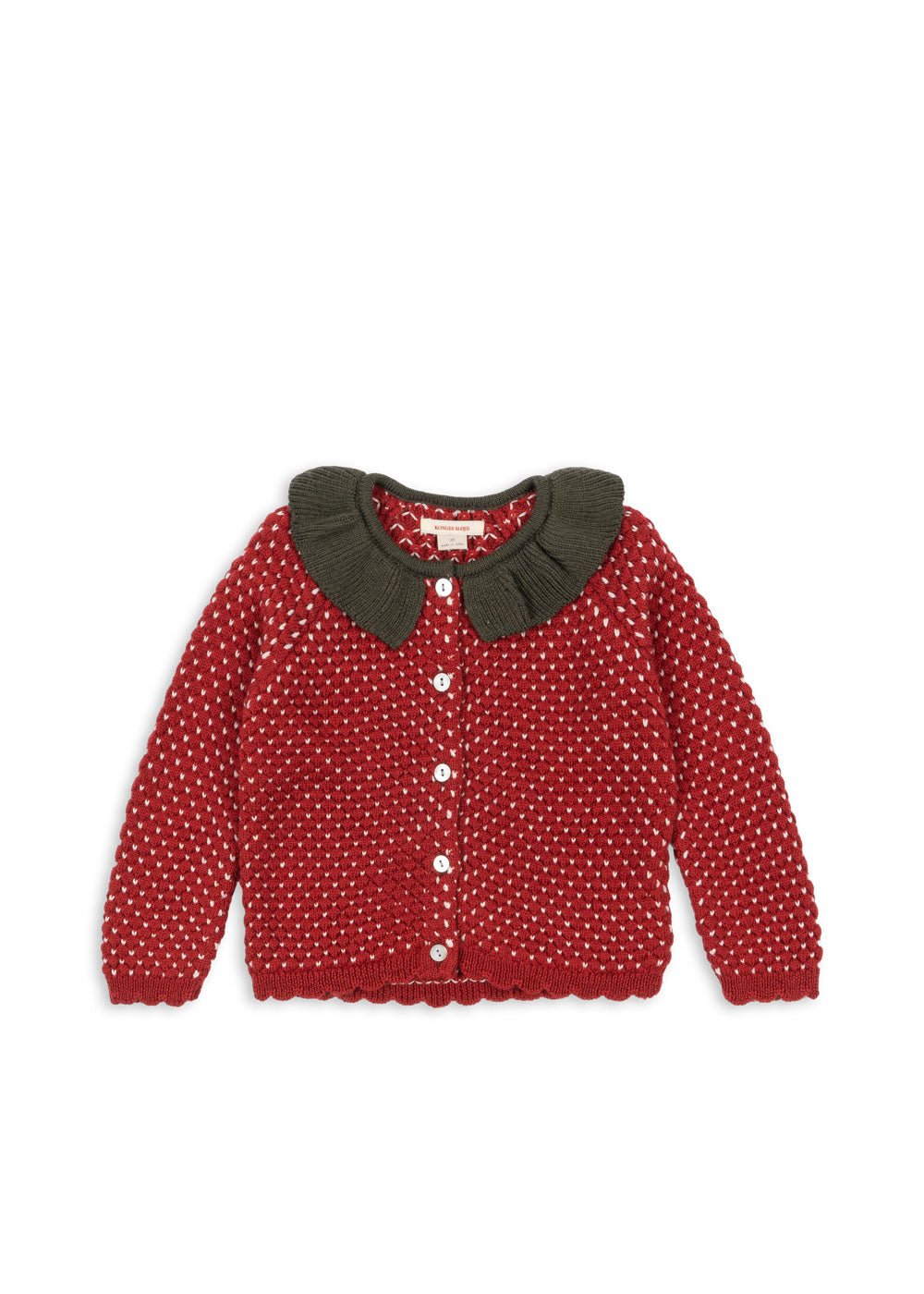 Konges Sløjd STRAWBERRY CARDIGAN - barbados cherry Konges Sløjd New Collection