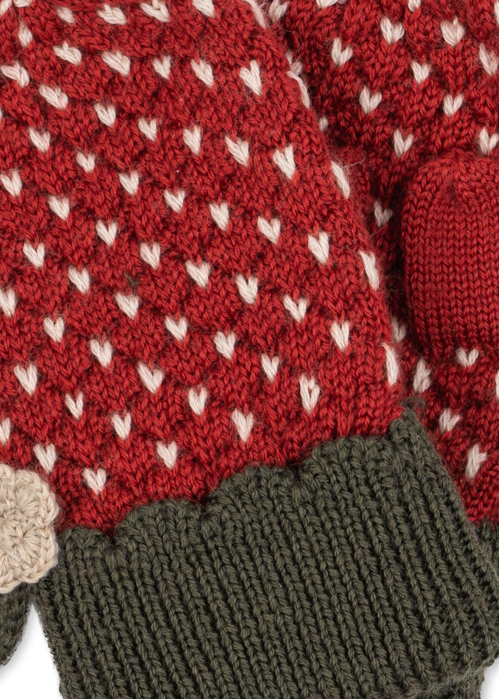 Konges Sløjd STRAWBERRY MITTENS - true red Konges Sløjd New Collection